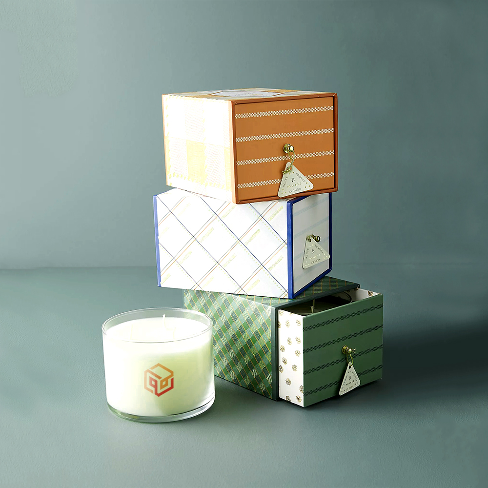 Candle box packaging